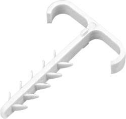 ORNO Fixare rapidă pentru cablu, dublu, cablu plat 13x7mm, alb, 20 buc (O-OR-MP-6005_13_7_20)