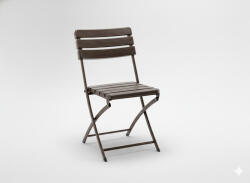 Garden Line Scaun de grădină pliabil, maro, 55 x 46 x 81 cm CH-ZUM1015 (ZUM1015)