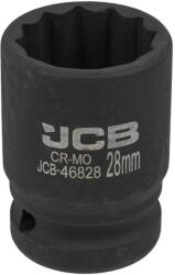 JCB Rachetă JCB 3/4" 28mm 12-fațetată Cr-Mo - Cheie de impact (FS-59847) Cheie tubulara