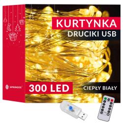 SPRINGOS CL4022 LED LUMINĂRI 300 LEDURI (CL4022)