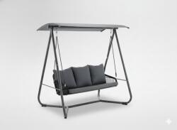 Garden Line Leagăn de grădină cu brațe împletite 180 x 139 x 185 CM antracit premium *3149 (CH-KRE3149)