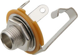 PROLECH Priză metalică de montaj Jack 6, 3 mm (2185-)