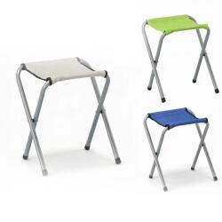 Garden Line Scaun pliabil pentru turist/pește 28x32x35 cm verde/albastru/alb *3255 (CH-OXE3255)