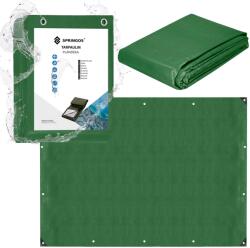 Springos GA2127 PRELATĂ 5 X 8 M VERDE ÎNCHIS ARGINTIE (GA2127)