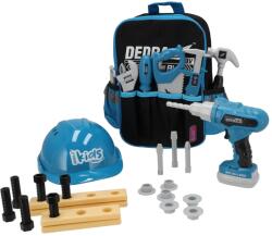 DEDRA-EXIM Set de jucării 28buc. cu șurubelniță, rucsac, unelte DEDRA M315.006 (M315006) Set bricolaj copii