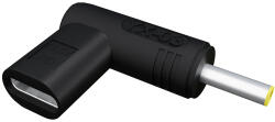  Adaptor USB-C la DC 1, 7/4, 0 mm (76-091-)