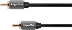 Krüger&Matz Cablu de interconectare RCA - RCA 1, 0 m Kruger&Matz (L-KM0301)