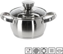 Chomik Oală din inox cu capac 1 L 14 cm Belly *3103 (CH-KIR3103)