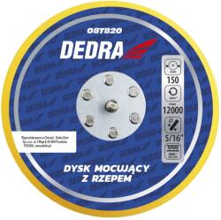 Dedra Disc de fixare cu arici DEDRA 08T820, diametru 150 mm, pentru polishere orbitale (08T820)