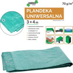 CHOMIK PLACHTĂ 3 x 4 M (+/- 5%) 70GSM 3%UV VERDE *4133 (CH-DEK4133)