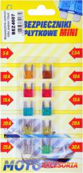 CABLETECH Siguranțe auto MINI 11x16mm, 10buc BEZ4007 (BEZ4007)
