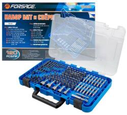 FORSAGE Set burghie pentru metal, lemn, oțel tare CR-V (FS-57998) Burghiu