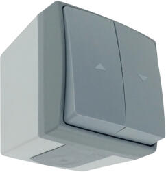 ORNO Intrerupător pentru jaluzele AQUATIC PRO IP55 gri/grafit 10 buc (O-OR-OE-7408_GR_10)