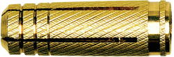 Fischer MS sárgaréz dübel 4 x 15, 100 db/csomag (26424)