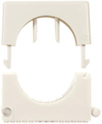 Fischer SCH 1216 vezetékrögzítő bilincs, nylon áttetsző, 50 db/csomag (60016)