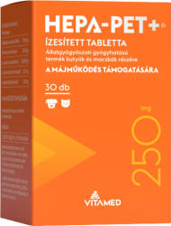 HEPA-PET Plus tablete pentru susținerea funcției hepatice 30 buc / 250 mg