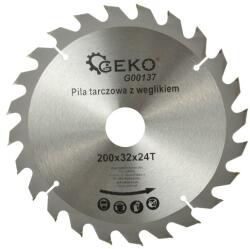 GEKO Disc fierăstrău circular 200mm 24T 32mm 00409 (G00137)