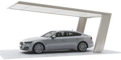 Ximax MyPort 7, típus 60 - "rozsdamentes acél" színű autóbeálló - 511 x 269 cm (9006547750003)