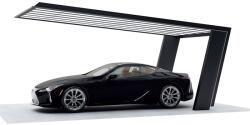 Ximax MyPort 7, típus 60 - fekete-ezüst autóbeálló - 511 x 269 cm (9006547750089)