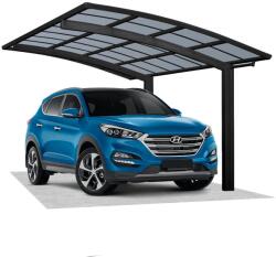 Ximax Portoforte 60 - szimpla fekete autóbeálló - 495 x 270 cm (9006547760033)
