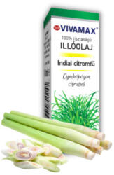 Vivamax Indiai citromfű 100%-os tisztaságú illóolaj (10 ml)