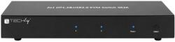  Techly IDATA DP-KVM2 KVM switch Black