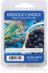 Kringle Candle Wild Lavender & Blueberry ceară pentru aromatizator 64 g