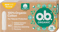 o. b o. b. tampon 16 db Organic Normal (6 db/#) (3574661619149)