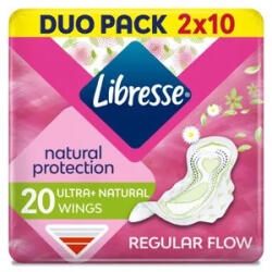 Libresse egészségügyi betét 10 db Ultra Normal vékony szárnyas aloe vera (7322540344059)