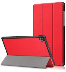 Gigapack Lenovo Tab M10 Plus (TB-X606F) tok álló (Flip, oldalra nyíló, TRIFOLD asztali tartó funkció) piros (GP-101251)