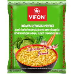 VIFON Zöldség ízesítésű instant tésztás leves 60 g (8935311171045)