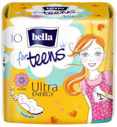 Bella For Teens Ultra Energy Egészségügyi Betét 10 db (5900516302412)