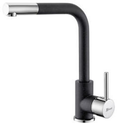 Metalac - Xgranit LUX Metalac T03816 Mosogató Csaptelep - Szemcsés Fekete (T03816) - muszakishop
