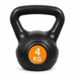FD Kettlebell fitness 4 kg, plastic rezistent, design modern (8594214031117)