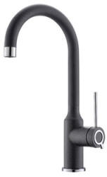 Metalac - Xgranit Classy Metalac T03808 Mosogató Csaptelep - Szemcsés Fekete (T03808) - muszakishop