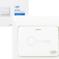 PNI PB101 süllyesztett kilépőkapcsoló, NO/COM kimeneti érintkező, max. 36V 3A, Fehér (PNI-PB101)