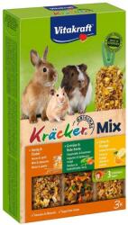 Vitakraft csemege rágcsálóknak Kräcker Mix gyümölcs, zöldség, méz 3 darab
