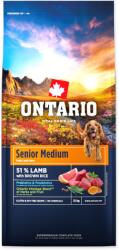 ONTARIO Senior Medium Lamb & Brown Rice 12 kg - alza