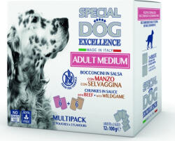 Special Dog Pouch MULTIPACK MEDIUM ADULT marha/vad 12 x 100 g