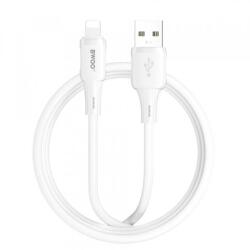 BWOO Cablu Date si Incarcare USB-A - Lightning BWOO X329L, 18W, 1m, Alb