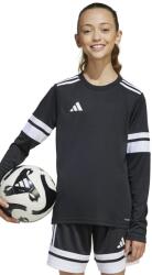 Adidas Kontrasztos futballfelső, Fekete, Fehér, 176 CM (JJ0047-176)