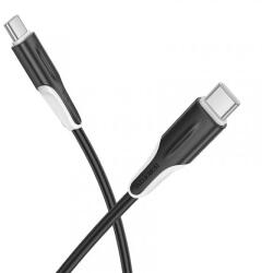 BOROFONE Cablu Date si Incarcare USB-C - USB-C Borofone BX119 New, 60W, 1m, Negru - evomag
