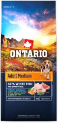 ONTARIO Adult Medium Fish & Brown Rice 12 kg - alza