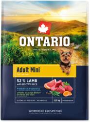 ONTARIO Adult Mini Lamb & Brown Rice 2, 25 kg - alza