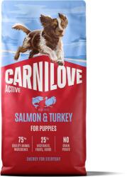 CARNILOVE Active Dog Dry Made with Salmon & Turkey for Puppies 12 kg