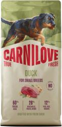 CARNILOVE True Fresh Dog Dry Duck for Adult Small Breeds 12 kg
