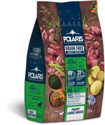 POLARIS Polaris gabonamentes granulátum, friss hússal, Junior Large Breed bárányhússal és lazaccal 2, 5 kg
