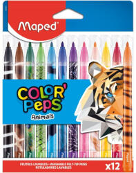 Maped Carioca Maped Color'Peps Animals 12 culori/set (SKR543)