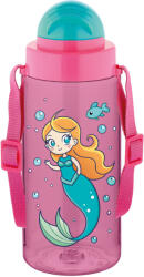 NOKI Sticla apa pt copii tritan 500ml cu pai si curea transport t-0107 noki (NKT-0107)