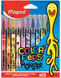 Maped Carioca Maped Color'Peps Monster 12 culori/set (SKR541)